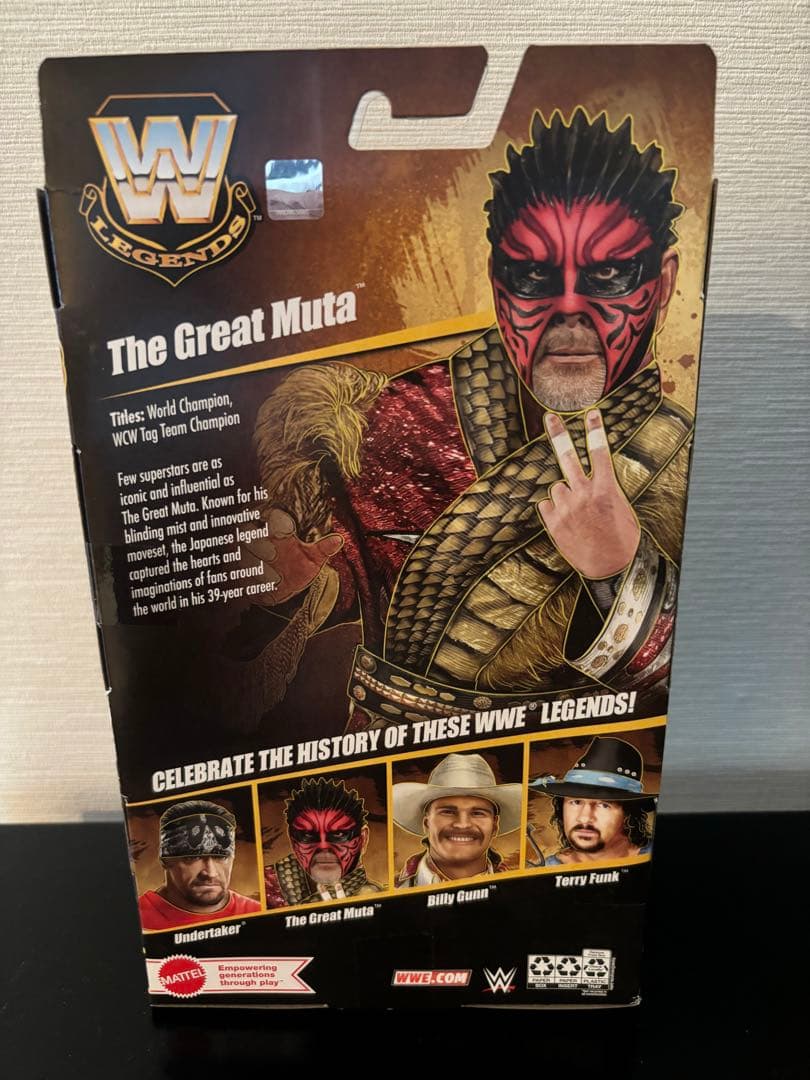 WWE Elite Great Muta グレート•ムタ 新品未開封