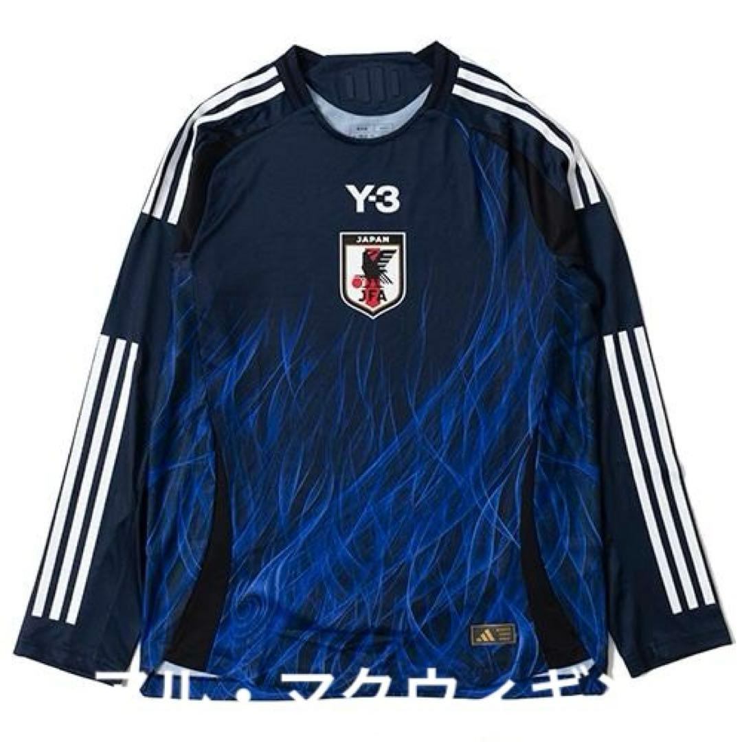 【正規品】Y-3 サッカー 日本代表 6XLユニフォーム オーセンティック 長袖
