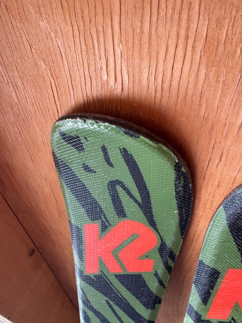 K2 スキー 板 グリーン ブラック