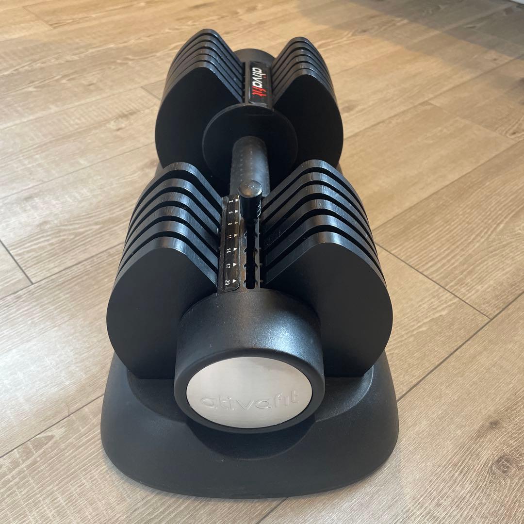 altivafit 可変式ダンベル 黒