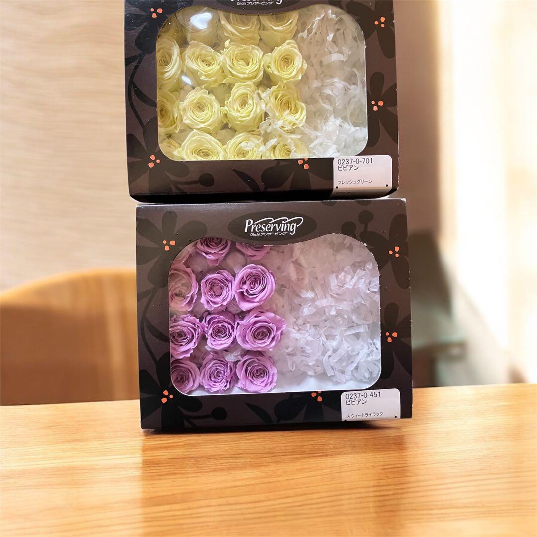 春色プリザーブドフラワーセット