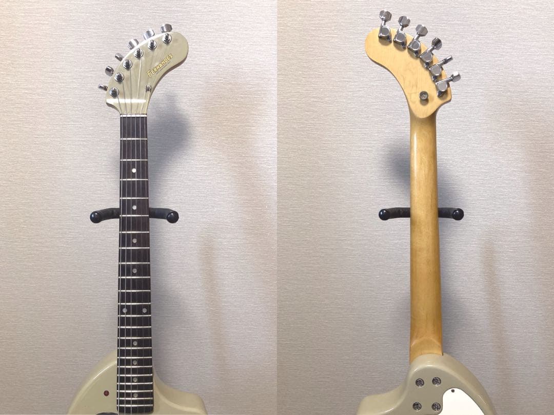 超美品 FERNANDES ZO-3 グレー USBアダプター付き 弦新品