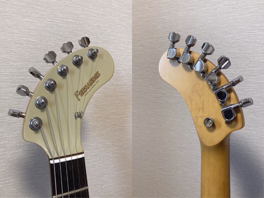 超美品 FERNANDES ZO-3 グレー USBアダプター付き 弦新品