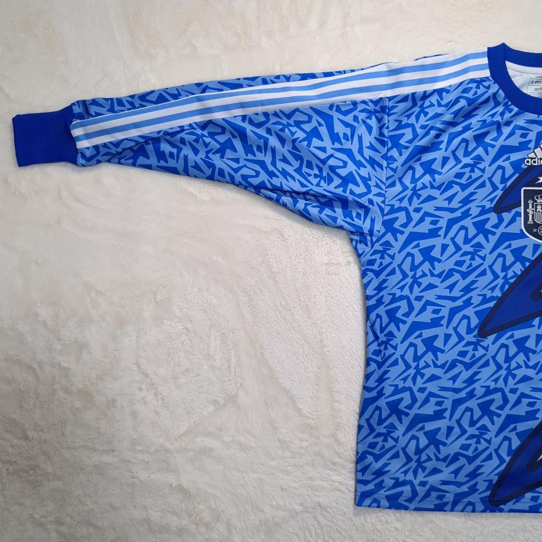 【未使用！完売品 L】adidas 2022 サッカー スペイン GK シャツ