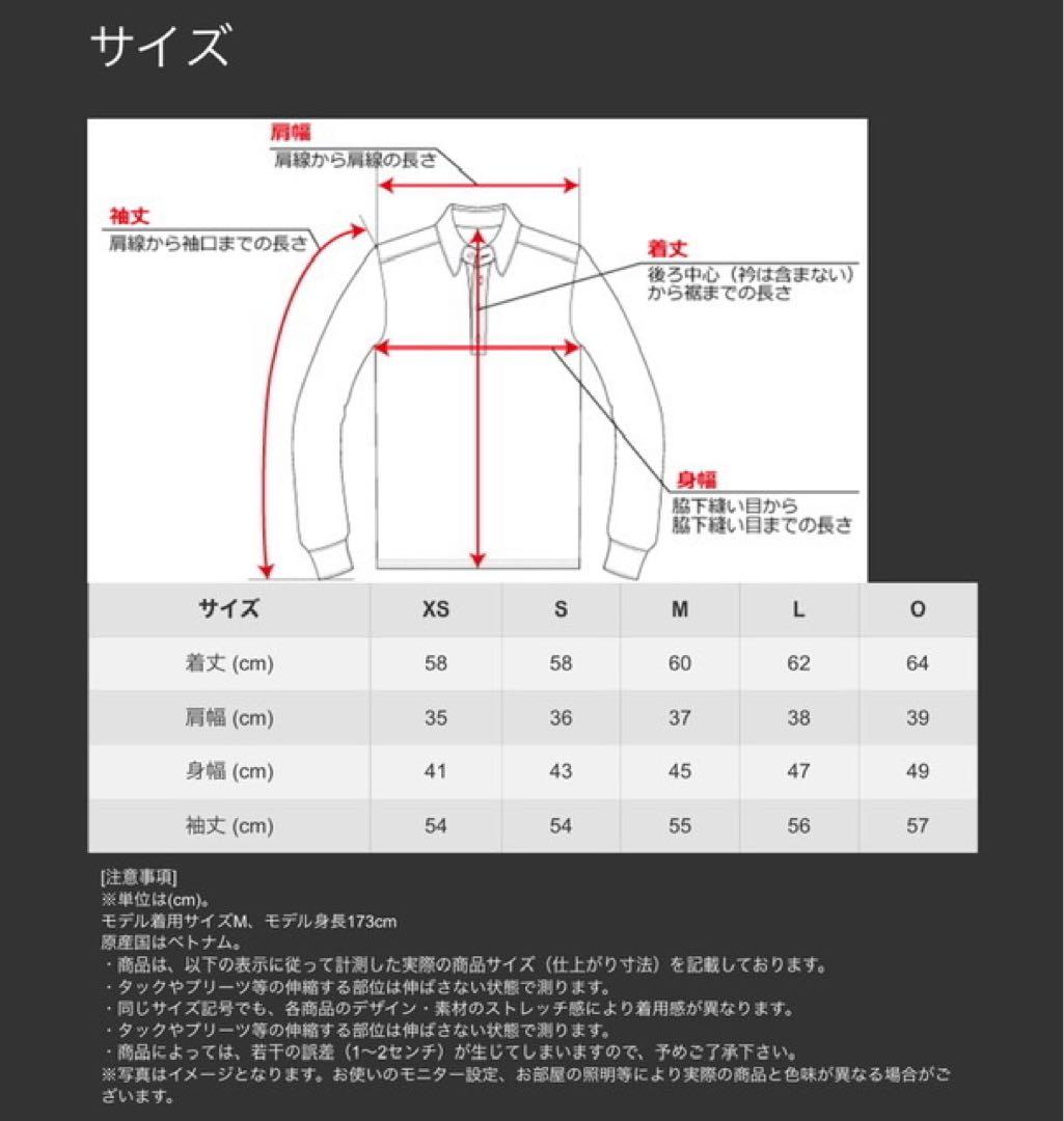 新品　レディース　カラーブロック　長袖シャツ　XS ホワイト　TD089