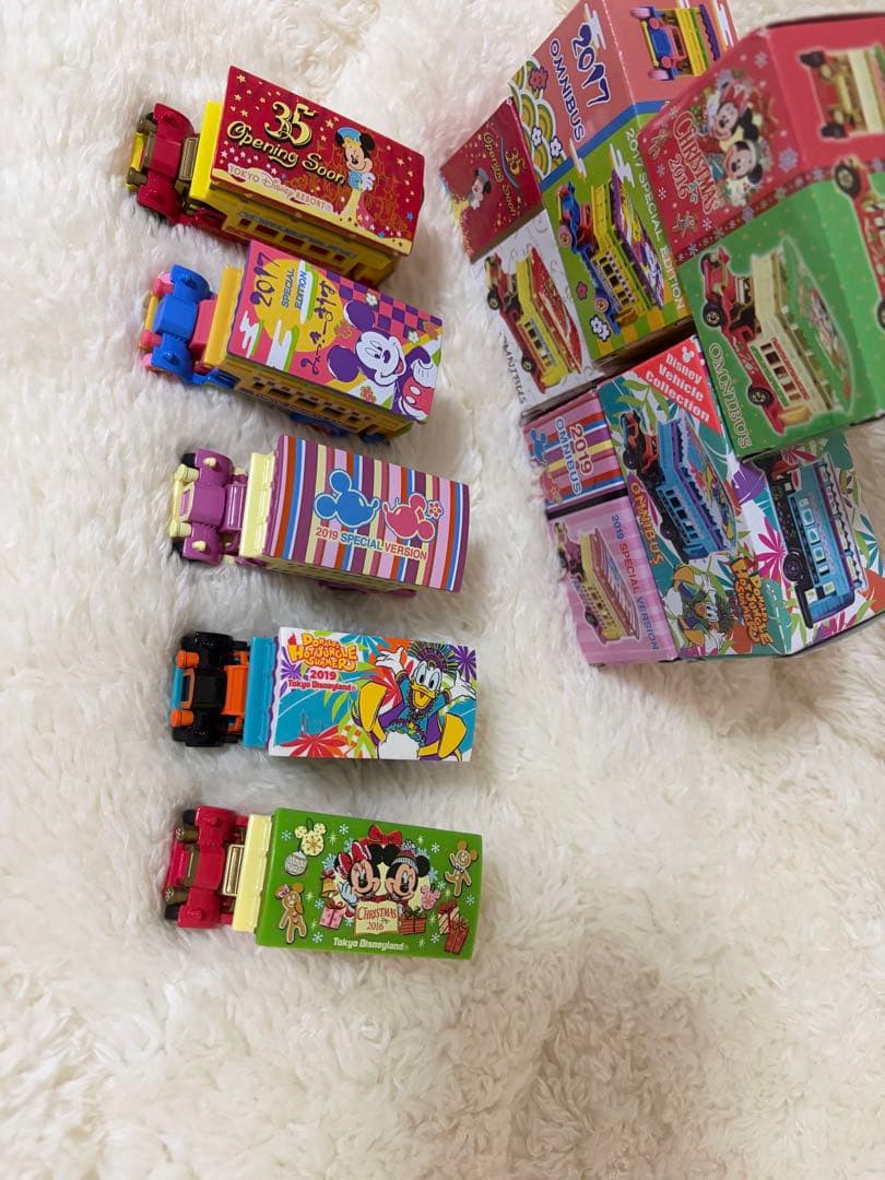 ディズニー トミカ オムニバス 5台セット限定 35周年クリスマス箱あり即発送