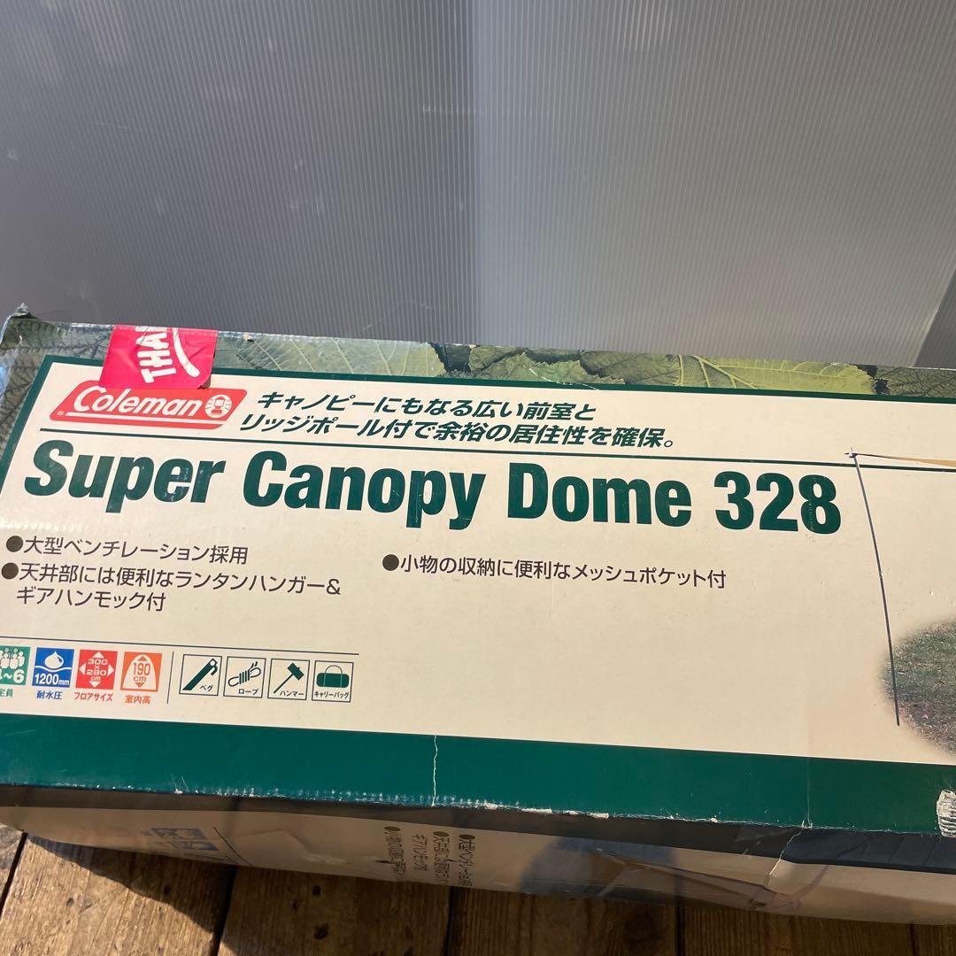 Coleman Super Canopy Dome 328 キャンプ　４～６人用