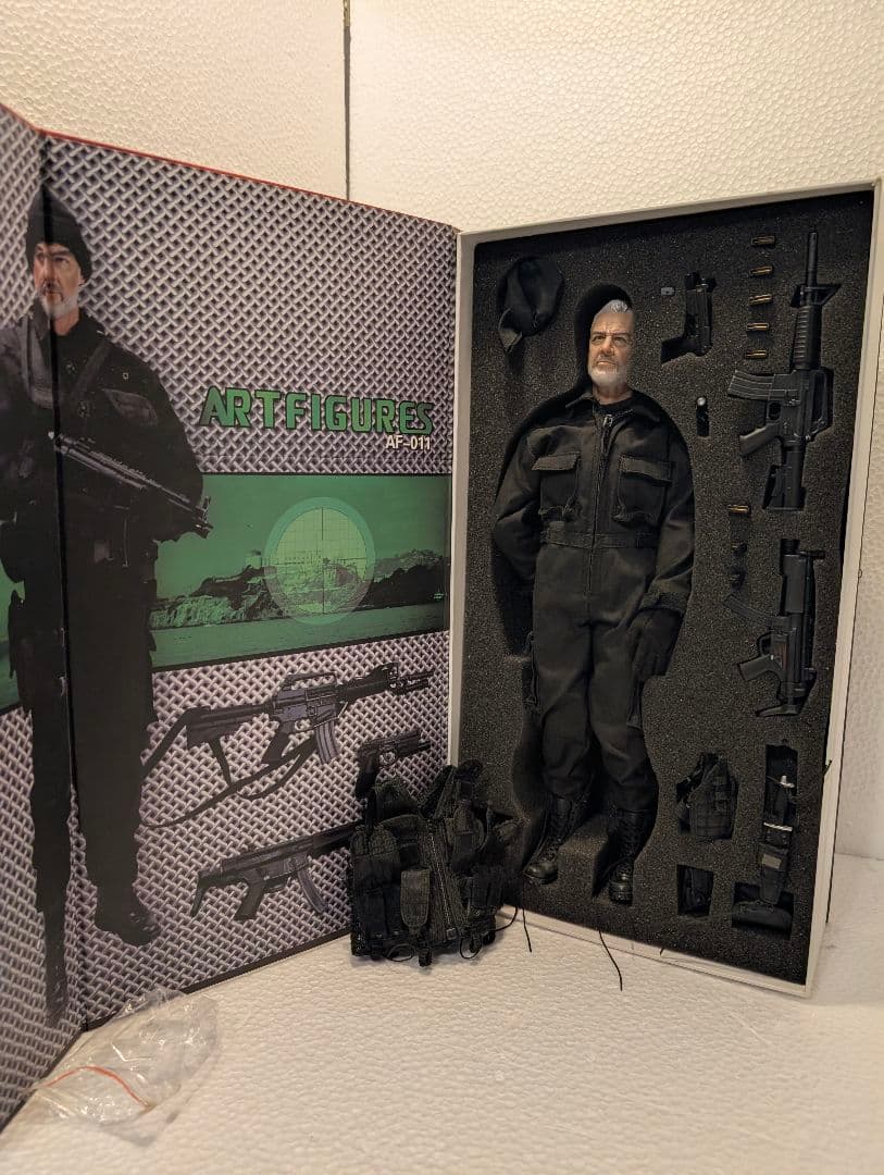 ARTFIGURES THE ROCK 2体　ニコラスケイジ　ショーンコネリー