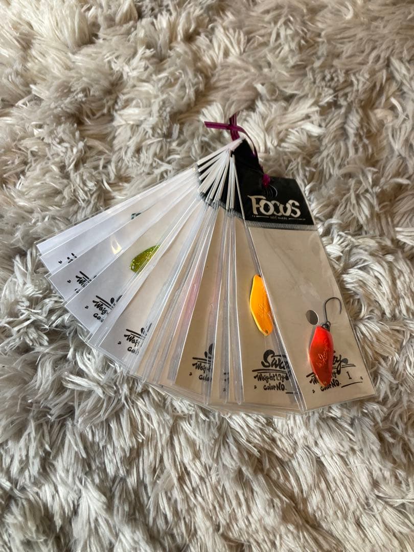 フォーカス　スウェイ　1.7g 15色セット