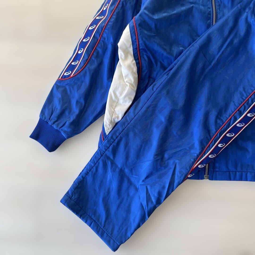 【極美品】asics footballgear ウインドブレーカー上下セット