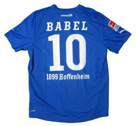 選手実使用 ライアン・バベル ホッフェンハイム ユニフォーム