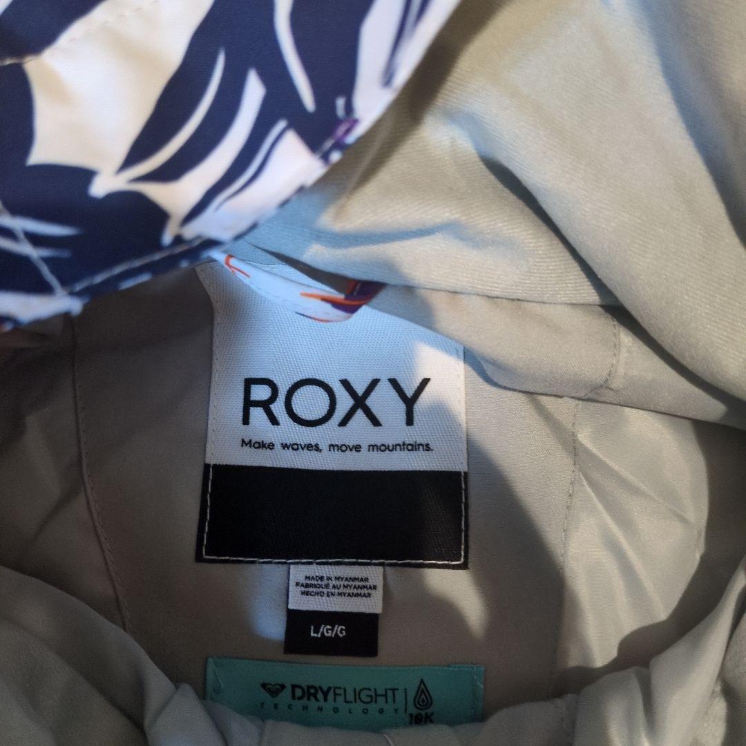 【新品未使用】ROXY　ウェア　ジャケット　ボタニカル　花柄　Ｌ