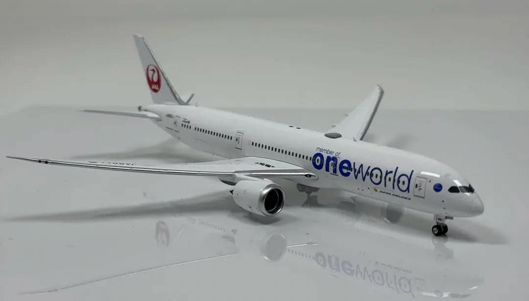 1/400 JAL 日本航空 787-9 JA861J oneworld特別塗装