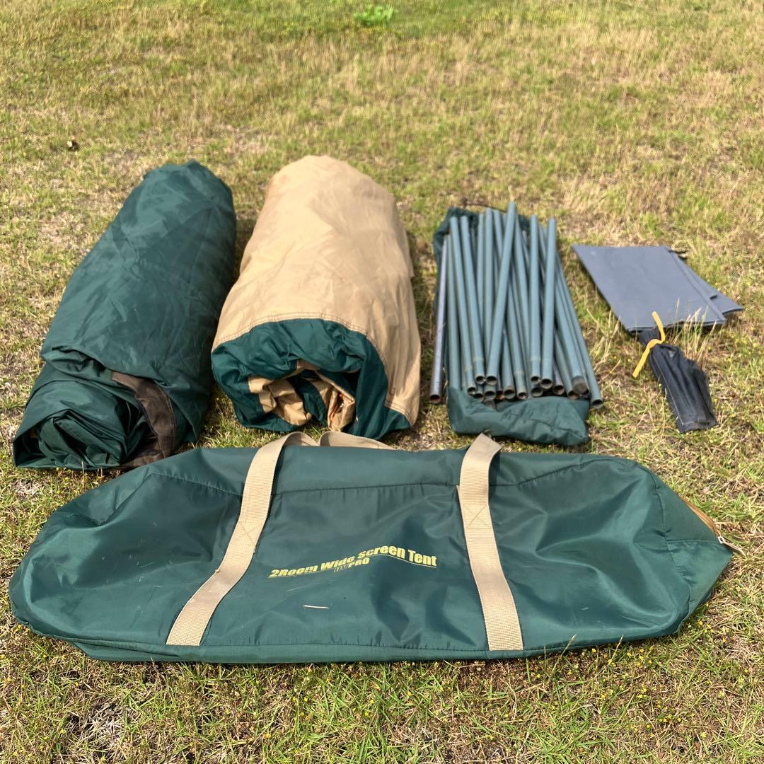 コールマン・テント Coleman 2Room Wide Screen Tent
