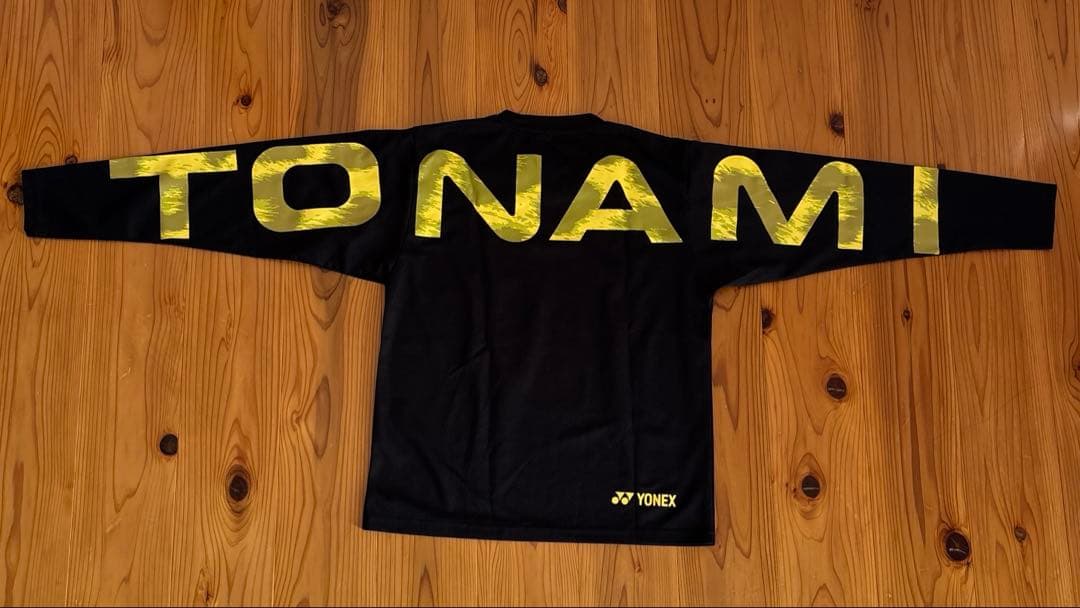 maomao　ヨネックス トナミ運輸 ウォームアップ ロンT SSサイズ