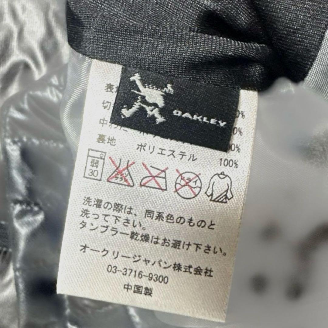 Oakley オークリー黒 キルティングダウンワンピースゴルフレディースＭ