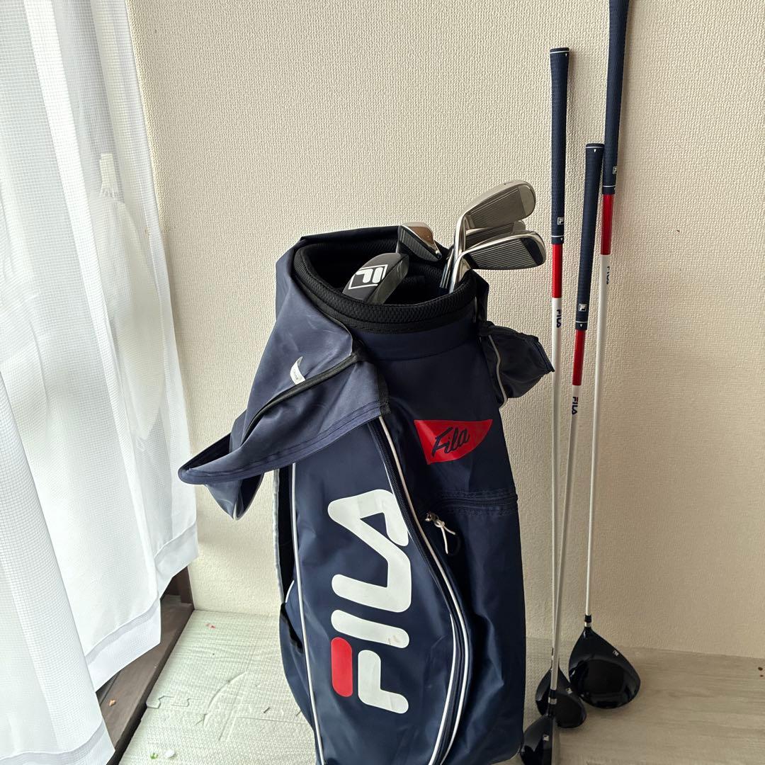 【本日限定価格】FILA ゴルフクラブセット ドライバー付き　右利き　8本セット
