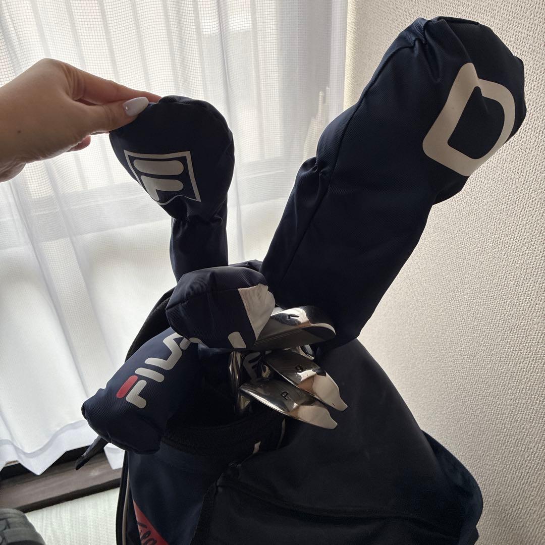 【本日限定価格】FILA ゴルフクラブセット ドライバー付き　右利き　8本セット