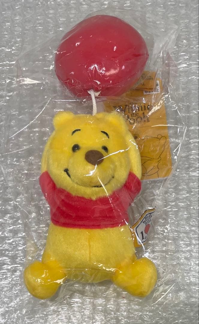 くまのプーさん展 限定 キーチャームマスコット　風船