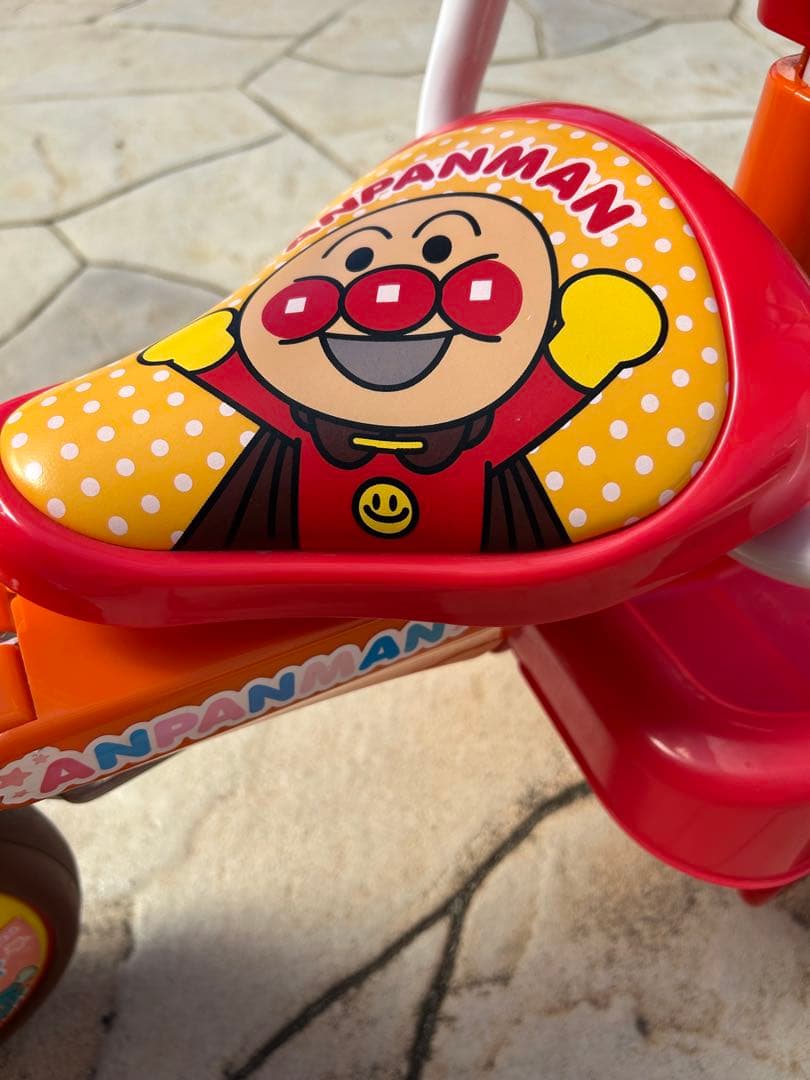 それいけ!アンパンマン 折りたたみ三輪車 オールインワン