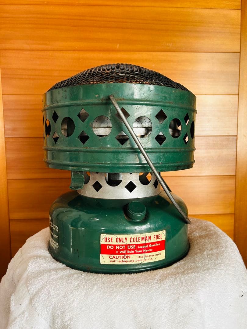 美品ビンテージ品　コールマン　ヒーター5000 1971/2月製造モデル511A