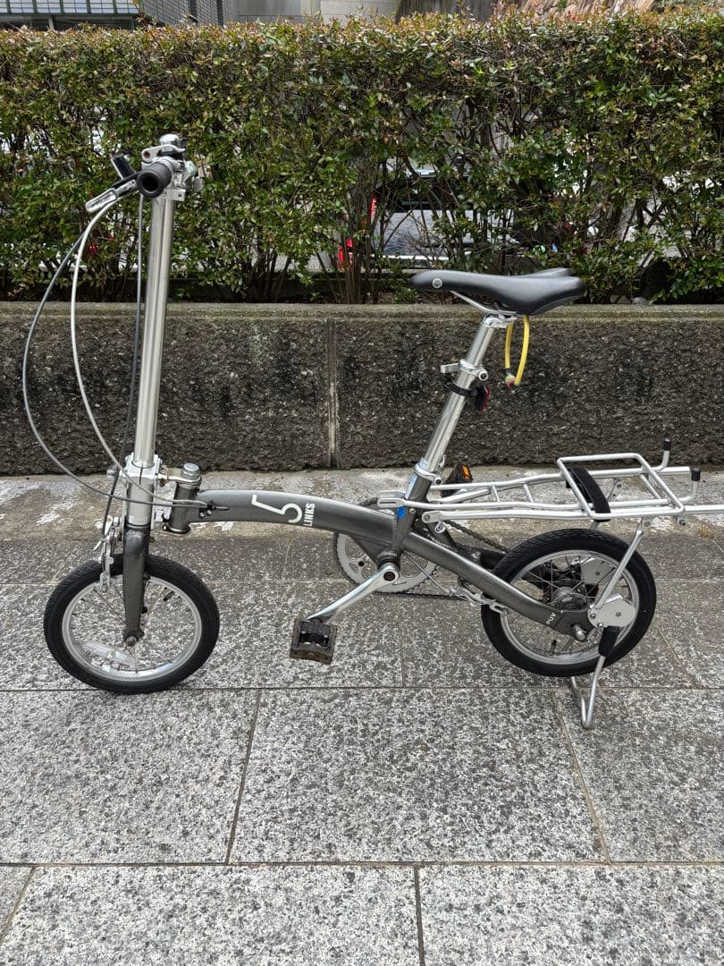 ★値下げしました！★希少!!折り畳み自転車 5Links初代14インチ3段変速
