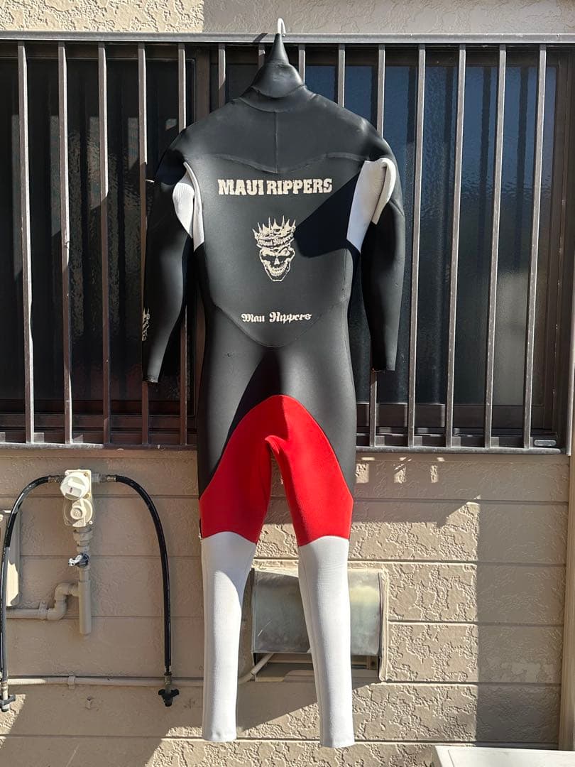 MAUI RIPPERS ウェットスーツ フロントジップ セミドライ ML