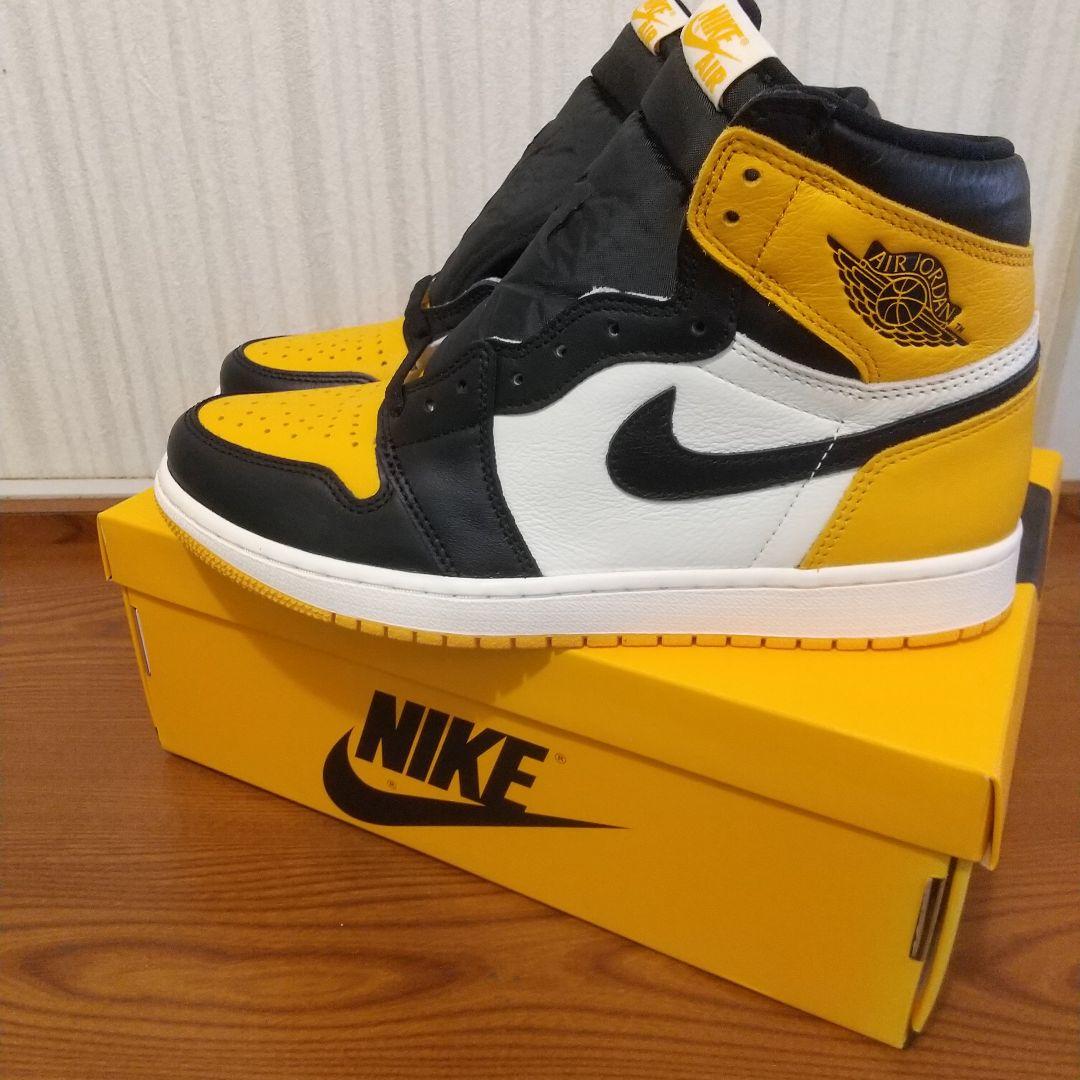 【新品】 Nike Air Jordan 1 High OG \"Taxi\"