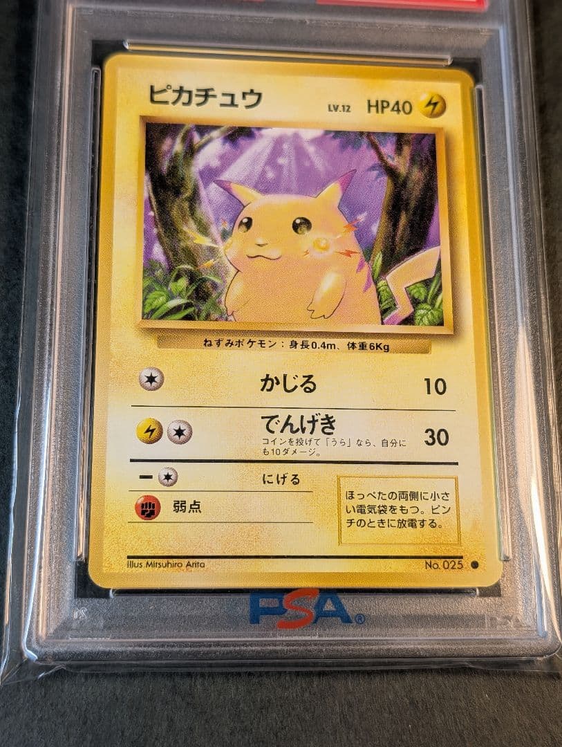 PSA8 ピカチュウ 025 ● 第1弾拡張パック 旧裏