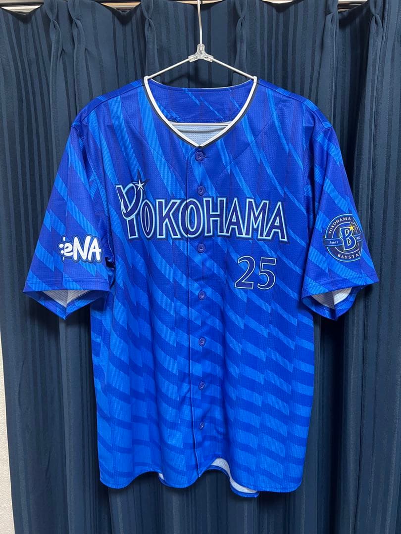 横浜DeNAベイスターズ 筒香智 ビジターユニフォーム Lサイズ