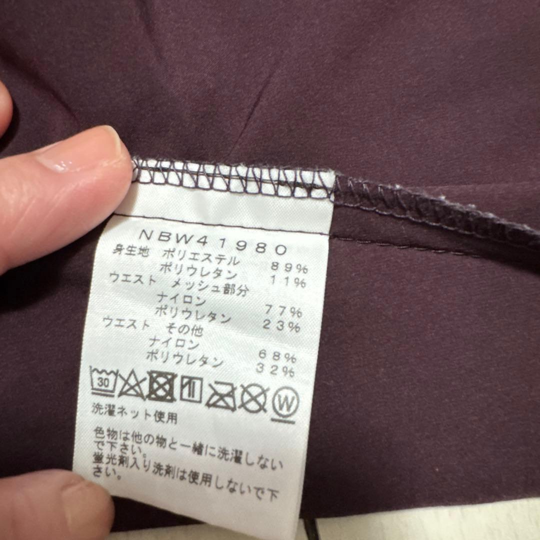 THE NORTH FACE バーガンディ・ブラック ショートパンツ　レディース