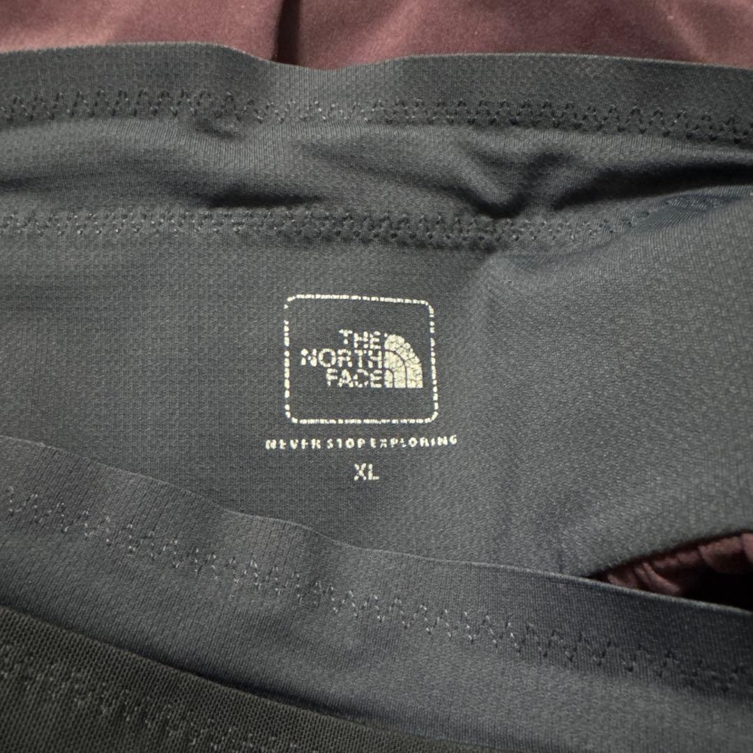 THE NORTH FACE バーガンディ・ブラック ショートパンツ　レディース