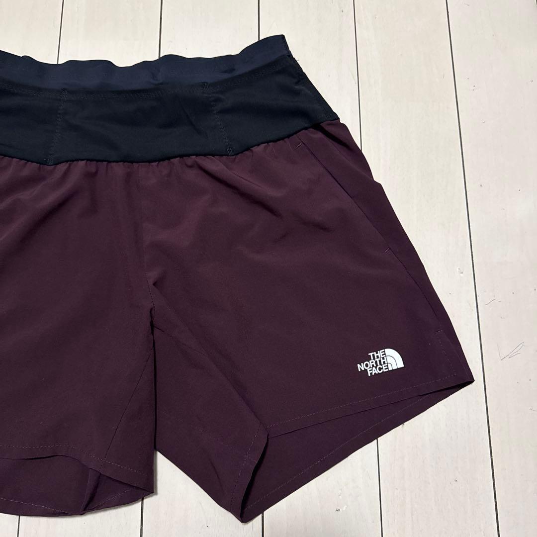 THE NORTH FACE バーガンディ・ブラック ショートパンツ　レディース