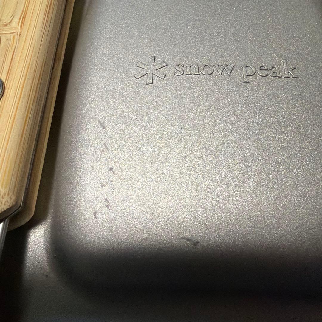スノーピーク ホットサンドクッカー トラメジーノ キャンプ