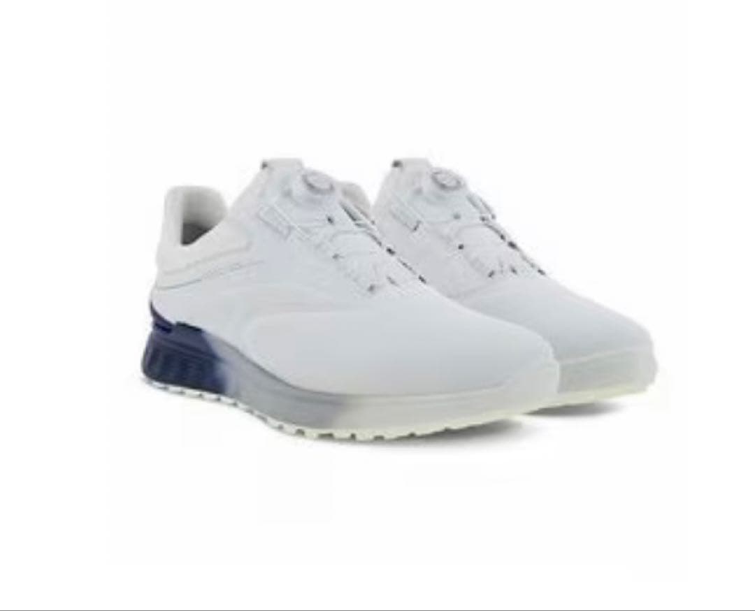 ECCO GOLF S-THREE ホワイト/ブルー EU 44 最終値下げ