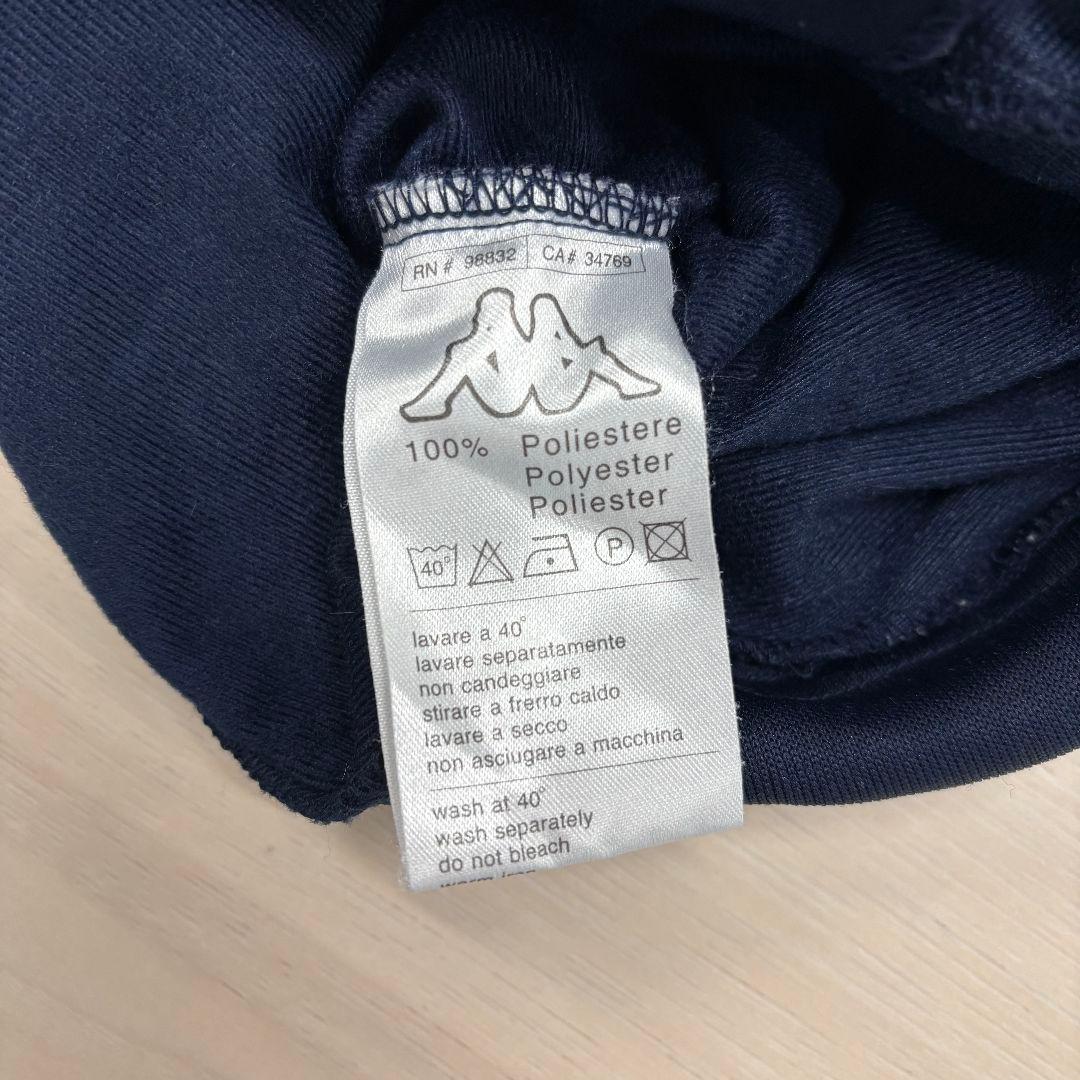 ネイビー　トラックジャケット　スポーツ　ランニングウェア