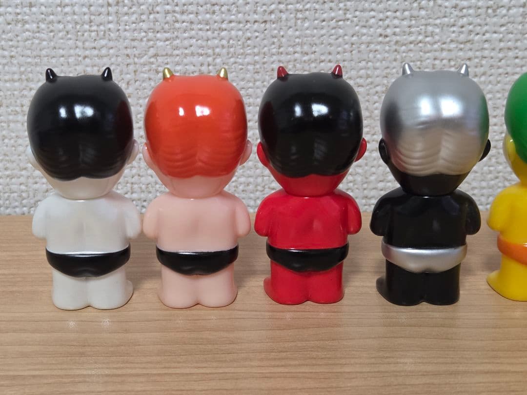 BLACK PEARLS mini HAPY ソフビ 8種セット ☆ ガチャ