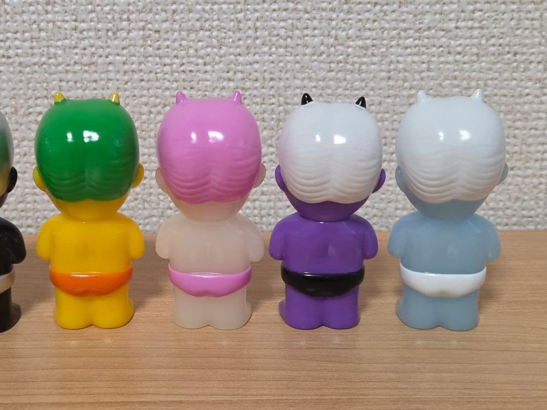 BLACK PEARLS mini HAPY ソフビ 8種セット ☆ ガチャ