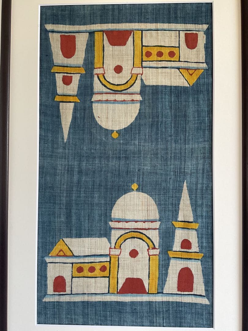美しい！型絵染『風景画タペストリー』