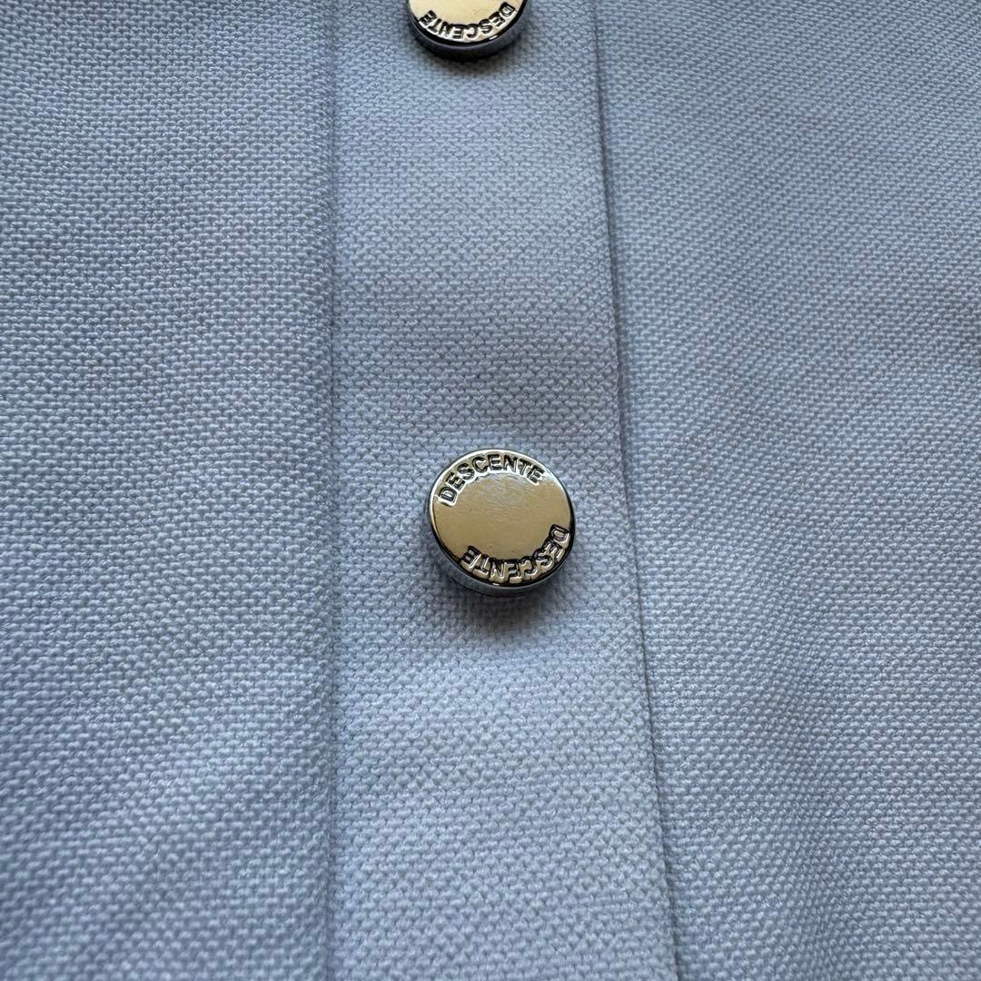 DESCENTE ゴルフウェア　ワンピース ポロ　ホワイト