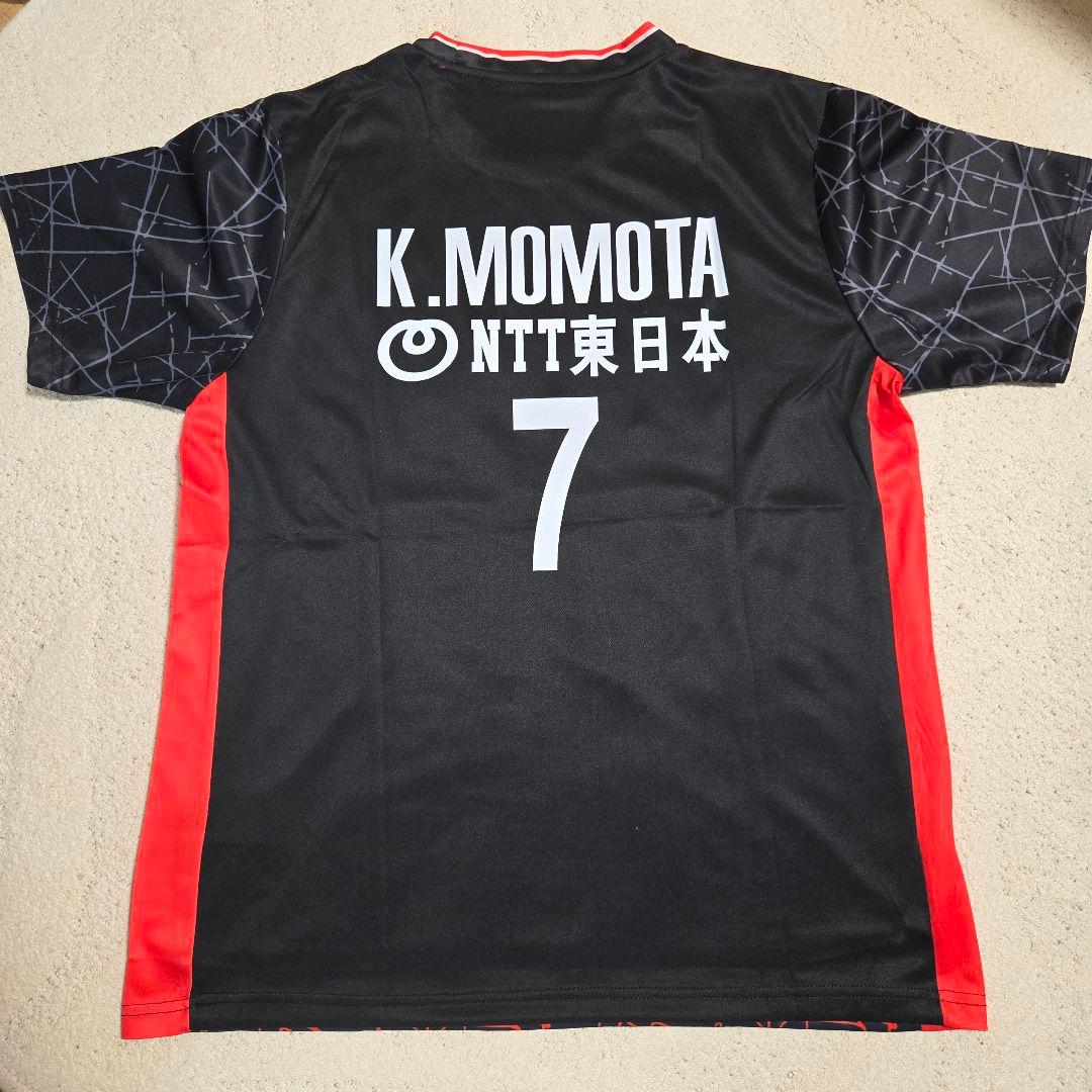 【O】桃田賢斗 ゲームシャツ レプリカ YONEX バドミントン NTT東日本