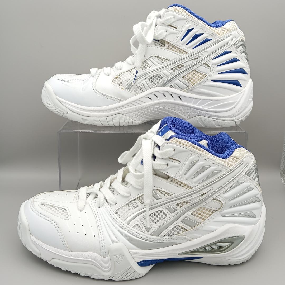 【美品】asics アシックス スウィープ2 ゲルバースト ホワイト 23.5㎝