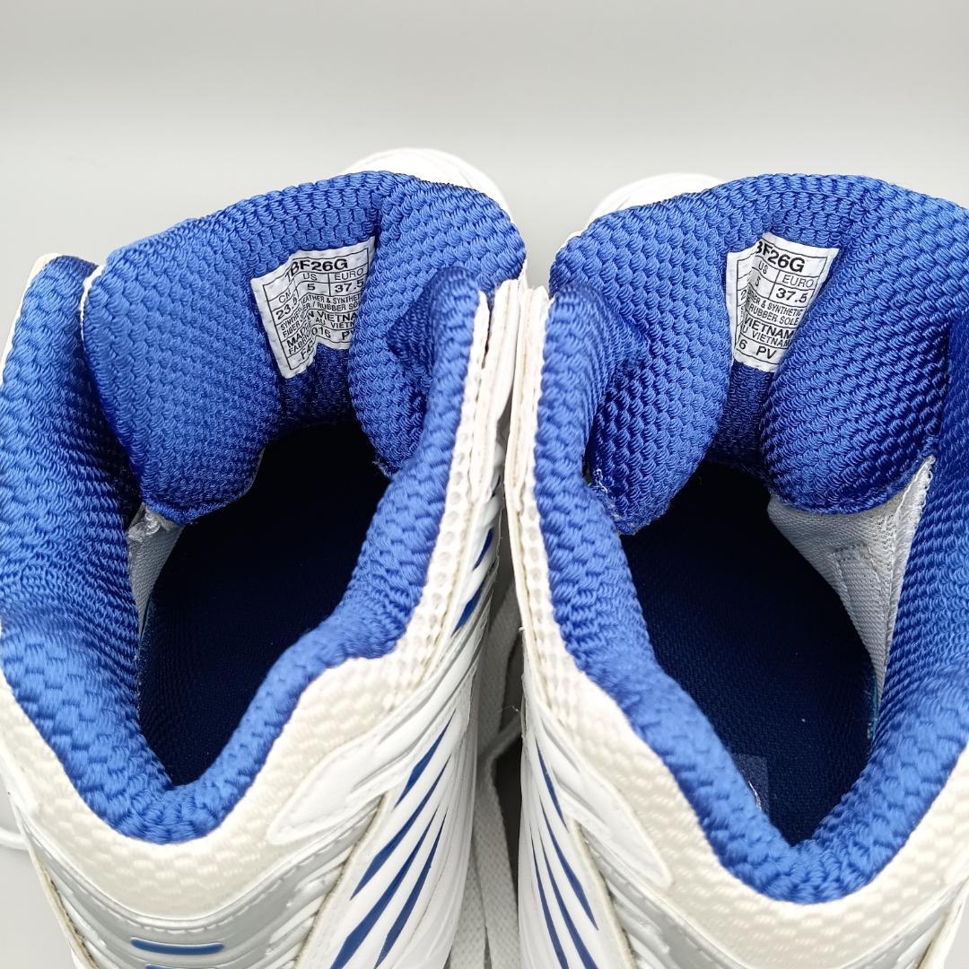 【美品】asics アシックス スウィープ2 ゲルバースト ホワイト 23.5㎝
