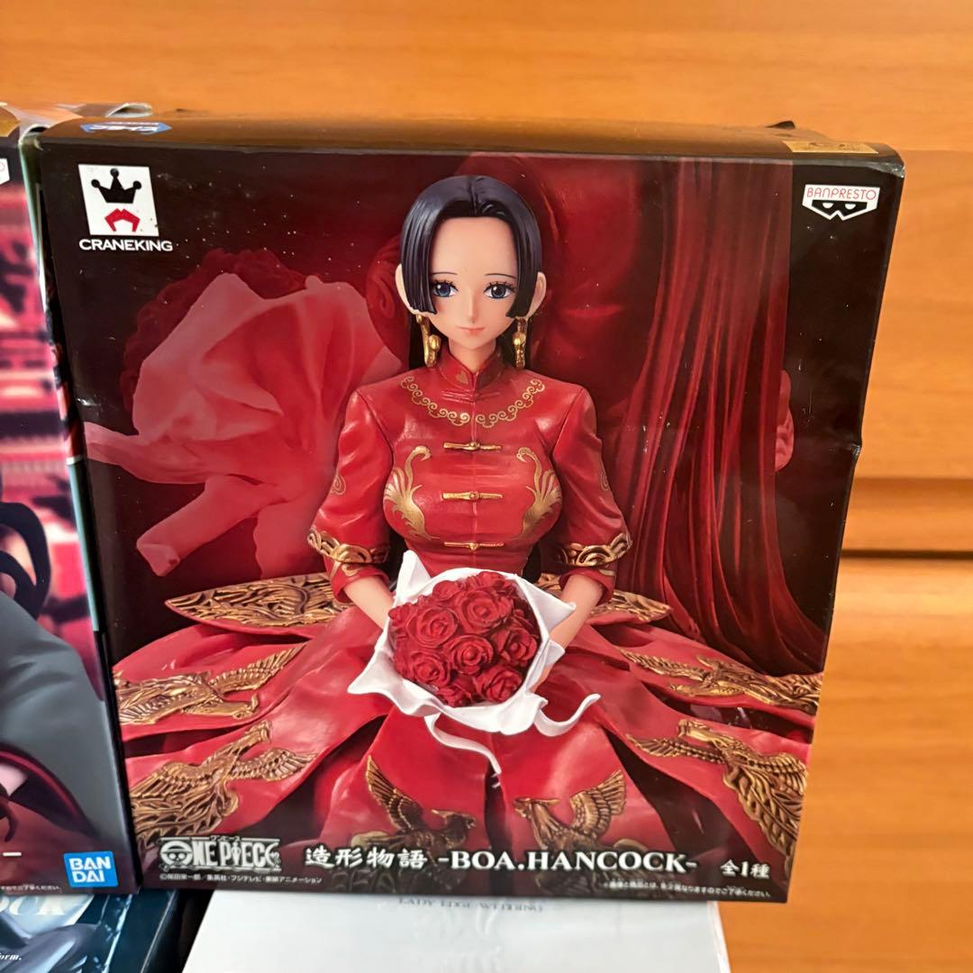 【未開封品/箱難あり】ワンピース ハンコック プライズ景品フィギュアセット