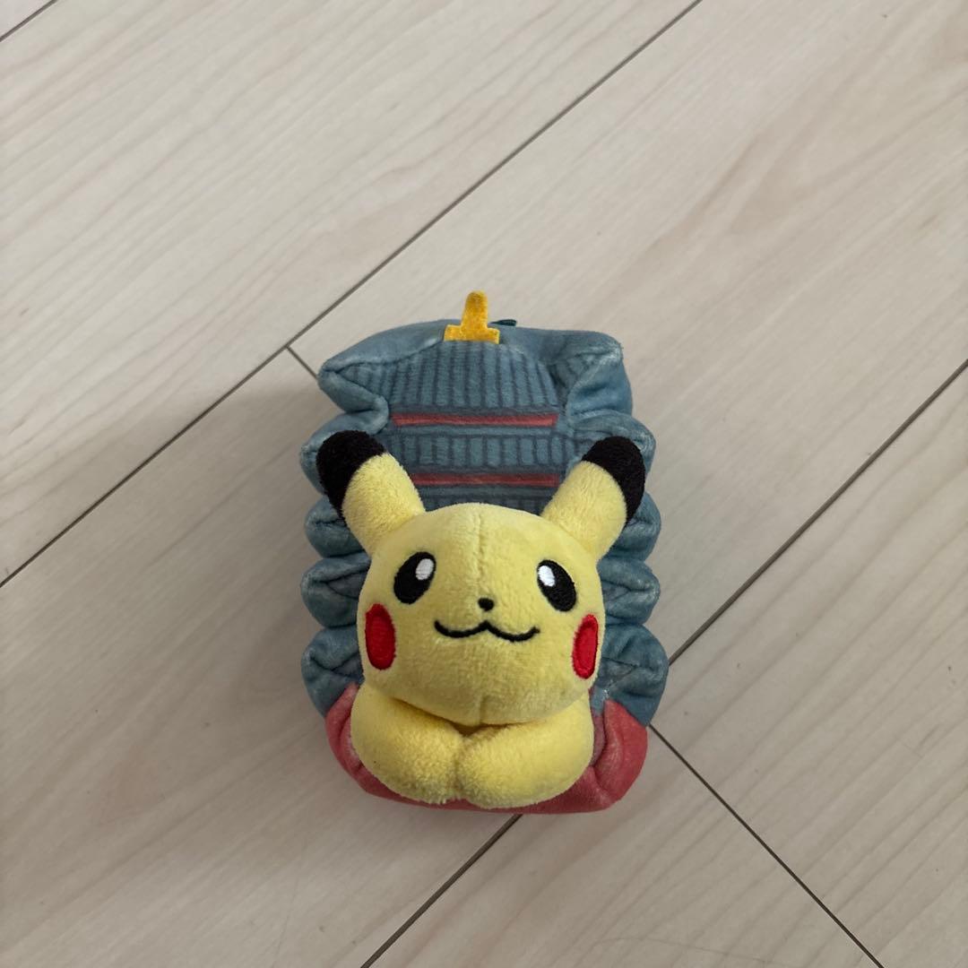 ポケモン ピカチュウ 京都 ぬいぐるみキーホルダー マスコット