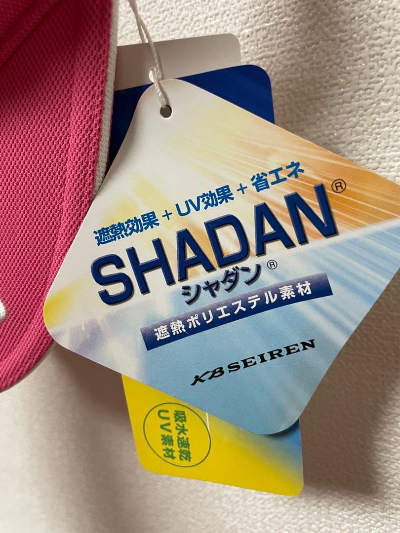 パーリーゲイツ サンバイザー ピンク　新品
