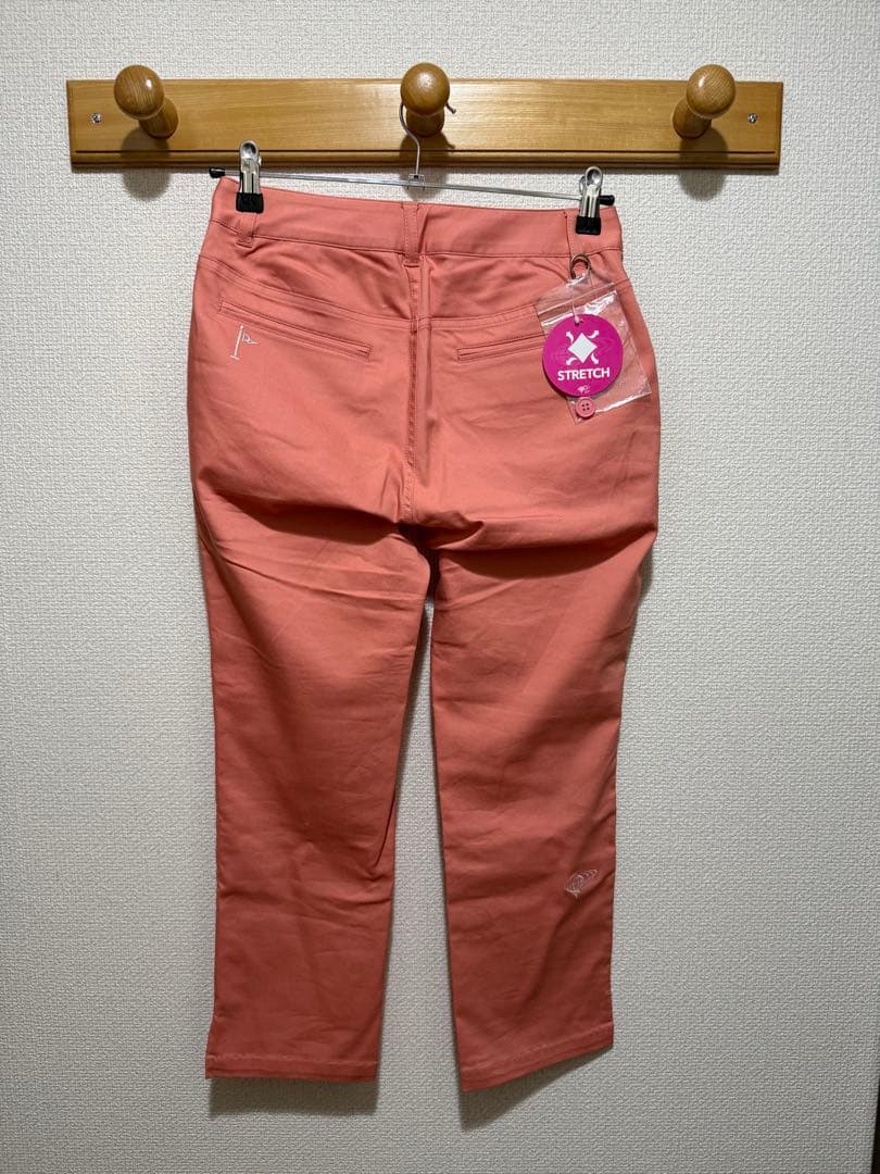 BEAMS GOLF ストレッチピンクパンツ レディース ゴルフ