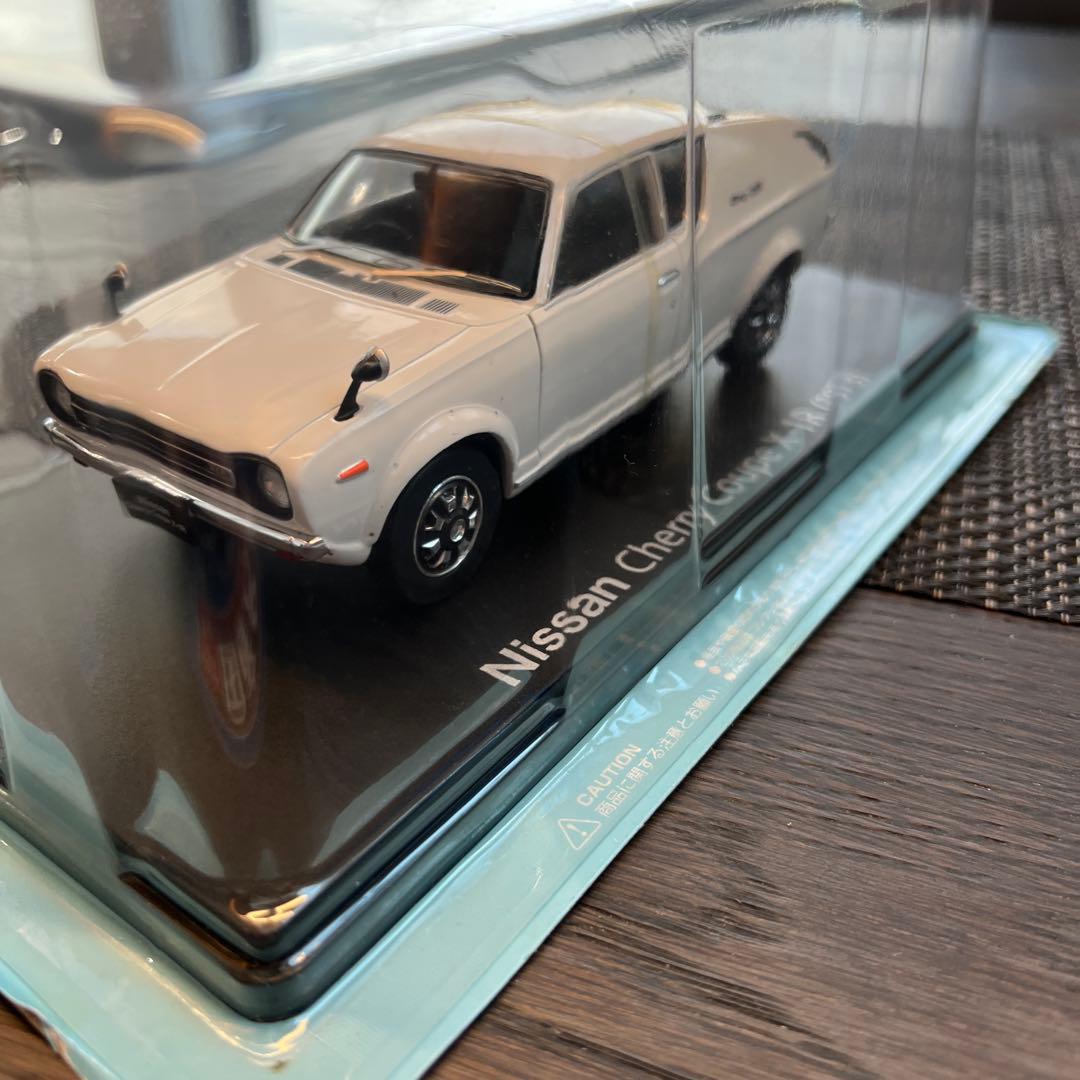 i Nissan Cherry Coupe X-1R (1973) ミニカー