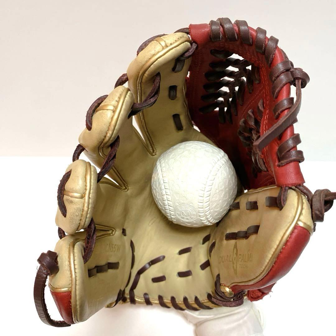 ✨美品✨Rawlings ローリングス 内野手用 左投げ キャメル レッド