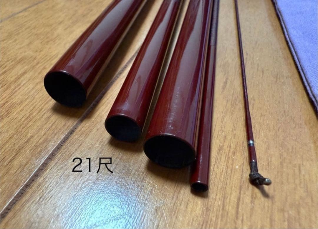 ヘラ竿 シマノ翼 21尺 6本継